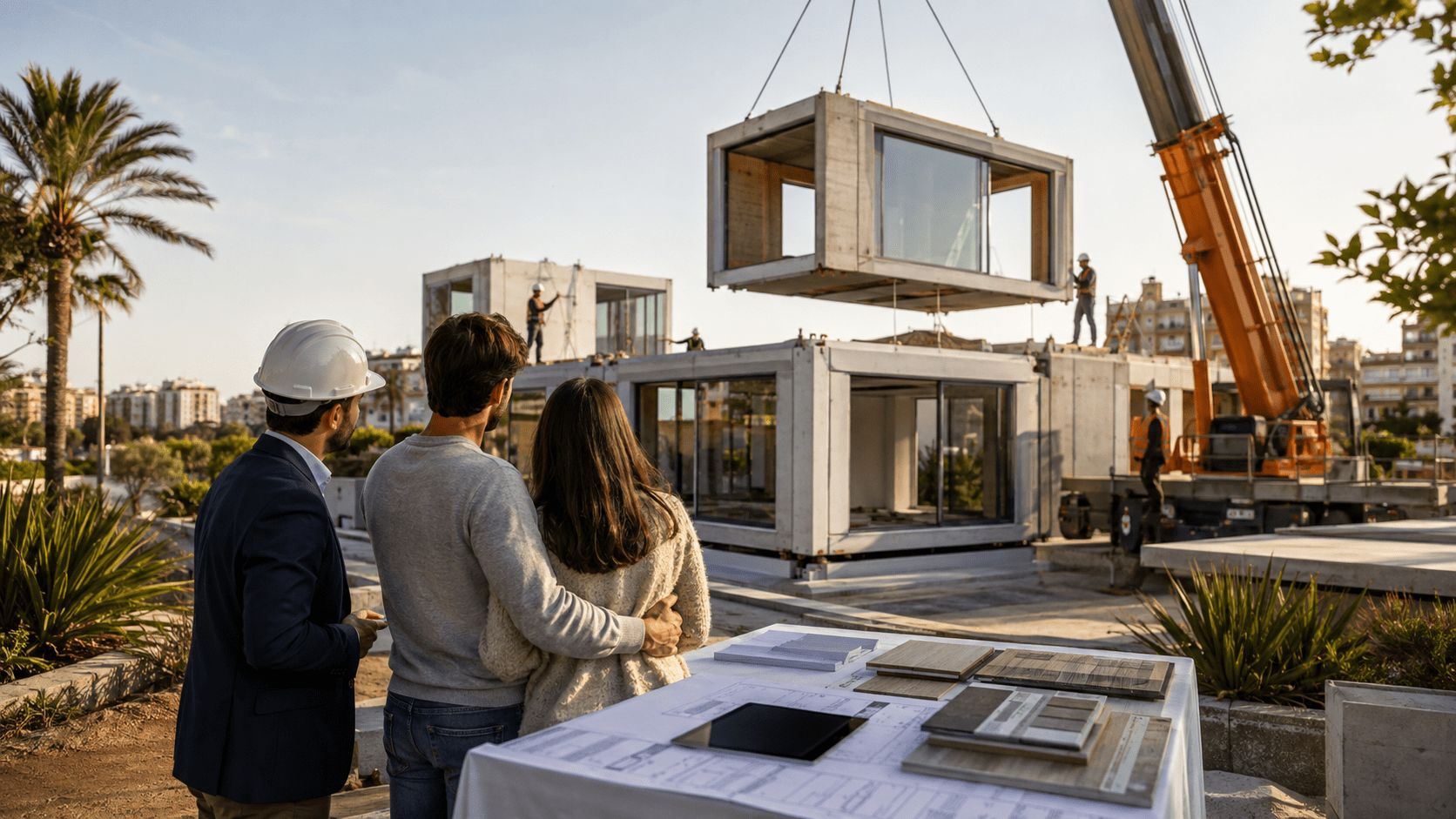 España empieza a "fabricar" edificios